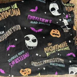 X2 nightmare before Christmas pj pants
